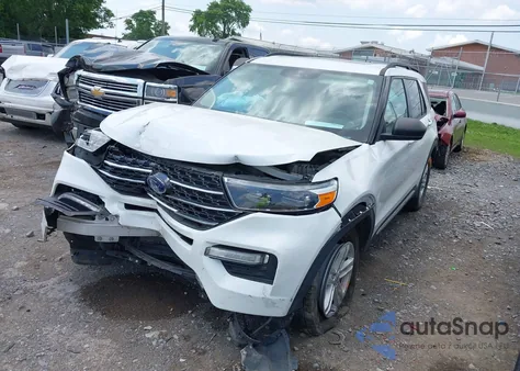 2021 Ford Explorer Xlt из США, поврежденный, VIN 1FMSK7DH3MGA00031
